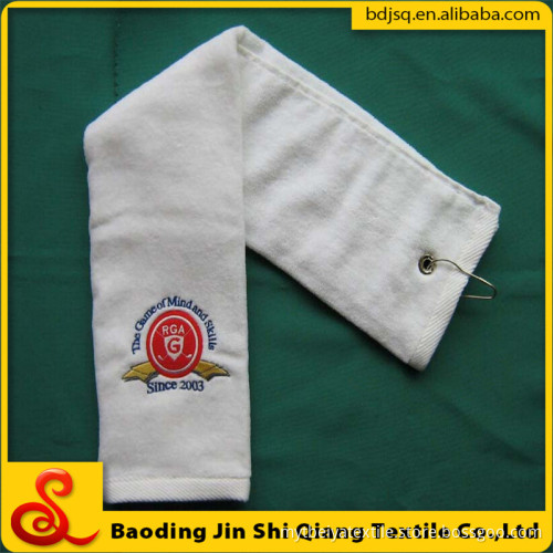 Promotional Custom Embroidery Logo Velour 100% Cotton Gym Sports Towel